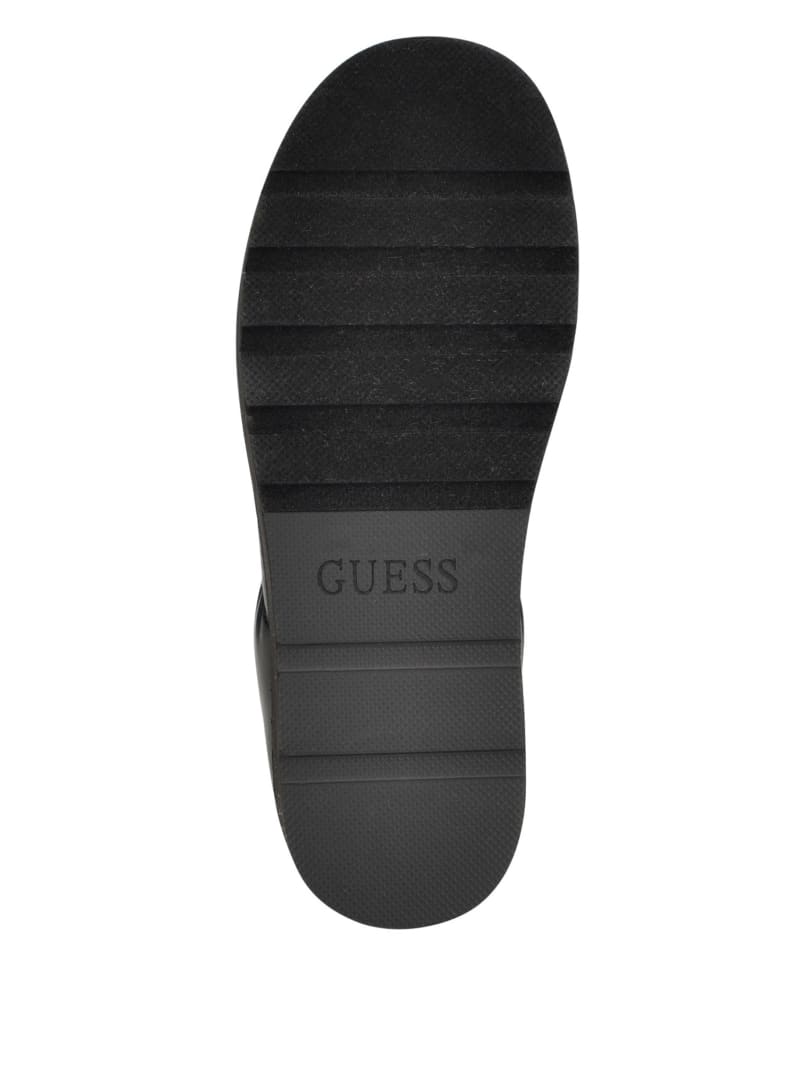 Guess Jilona Metallic Platform Fur Booties - Black 001 Guess Jilona Metallic Platform Fur Booties - Black 001