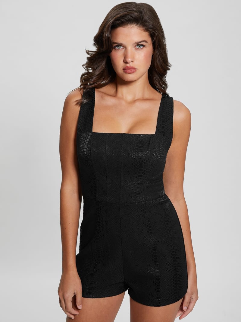 Guess Gemi Sleeveless Romper - Black Guess Gemi Sleeveless Romper - Black
