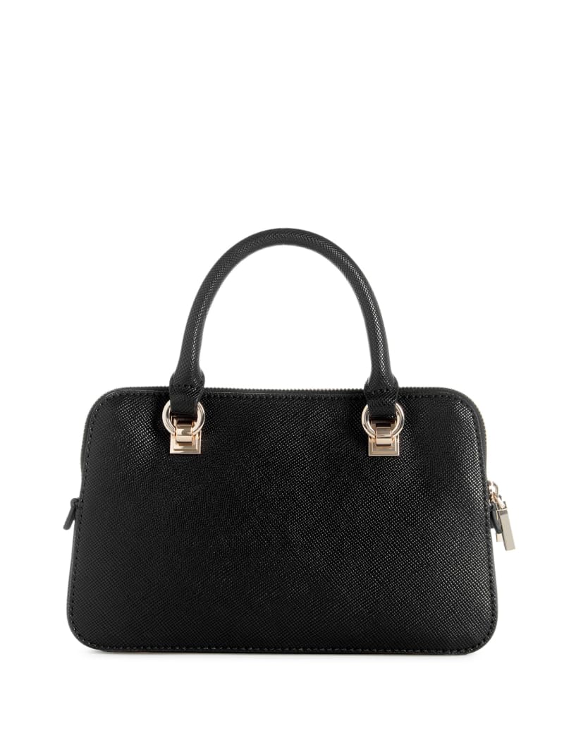 Guess Brynlee Small Status Satchel - Black Guess Brynlee Small Status Satchel - Black