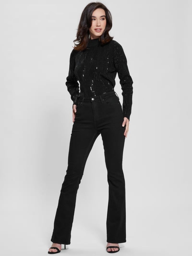 Guess Vivian Sequin Sweater - Black Guess Vivian Sequin Sweater - Black