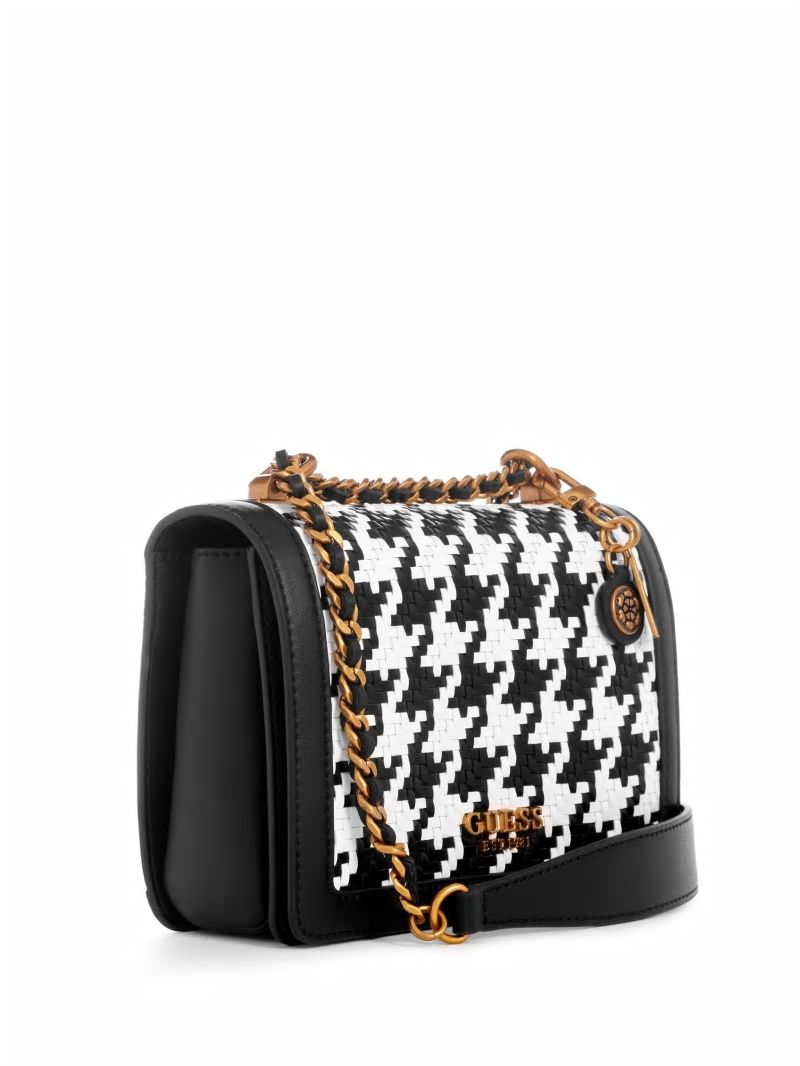 Guess Abey Convertible Tweed Crossbody - Bc Whisker Wash Guess Abey Convertible Tweed Crossbody - Bc Whisker Wash
