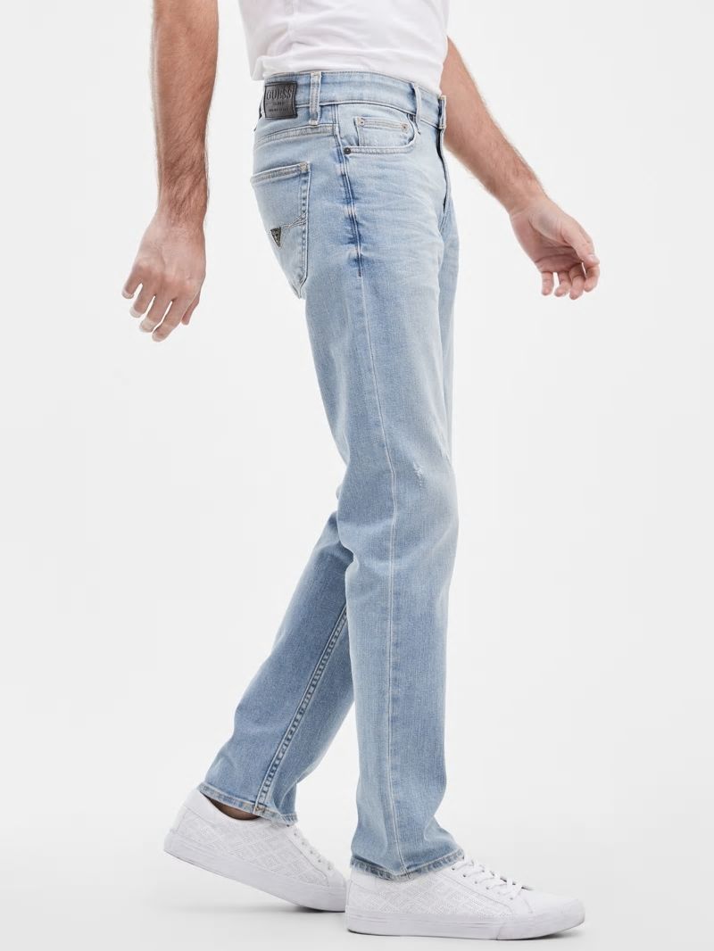 Guess Faded Tapered Jeans - Jackson Wash Guess Faded Tapered Jeans - Jackson Wash