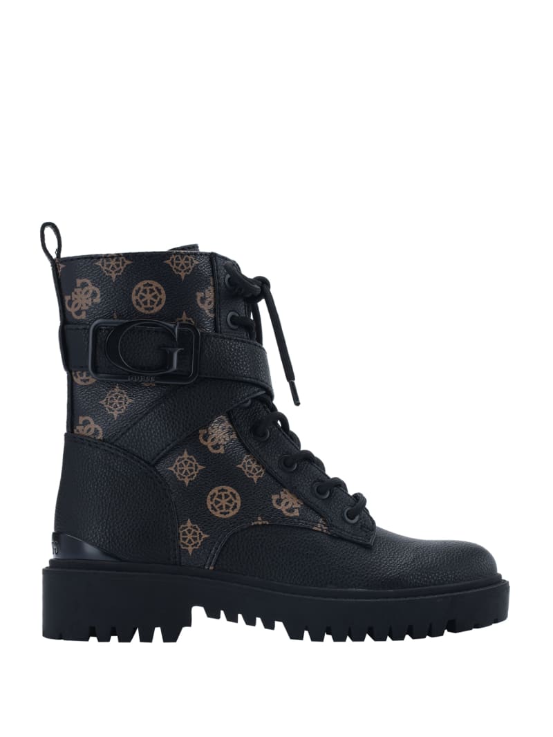 Guess Orana Combat Booties - Dark Brown Guess Orana Combat Booties - Dark Brown