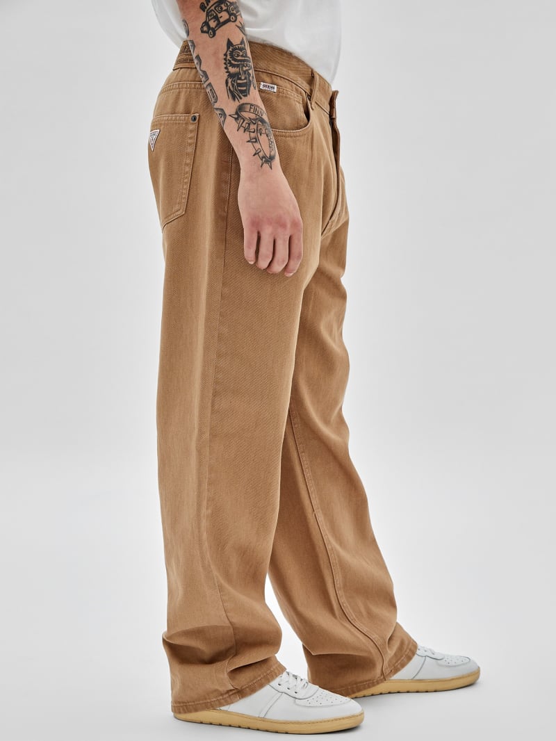 Guess GUESS Originals Kit Relaxed Jeans - Iced Latte Guess GUESS Originals Kit Relaxed Jeans - Iced Latte