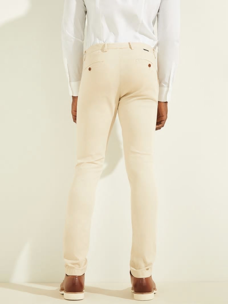 Guess Easy Chino Pant - Quicksand Guess Easy Chino Pant - Quicksand