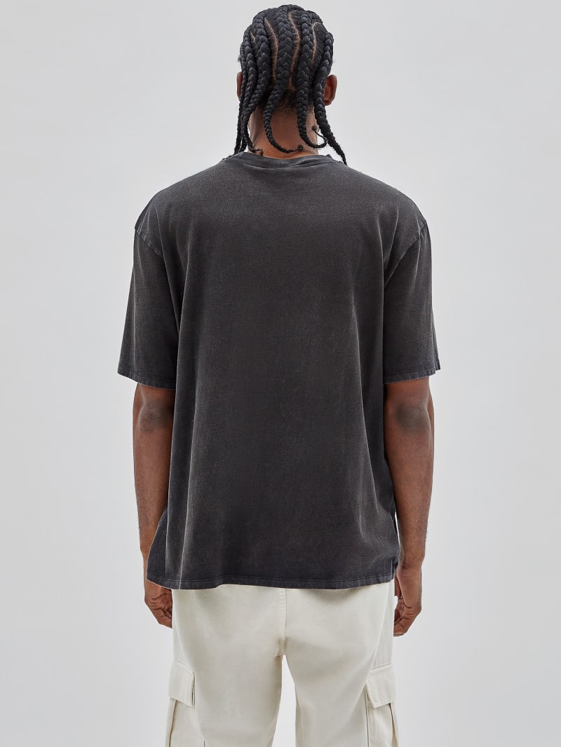 Guess GUESS Originals Eco Sunset Logo Tee - Black