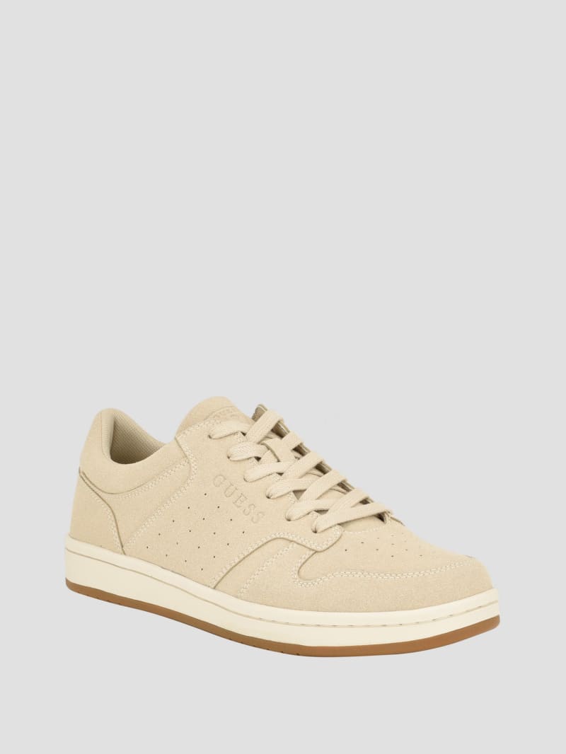 Guess Lensa Signature Low-Top Sneakers - Light Natural Guess Lensa Signature Low-Top Sneakers - Light Natural
