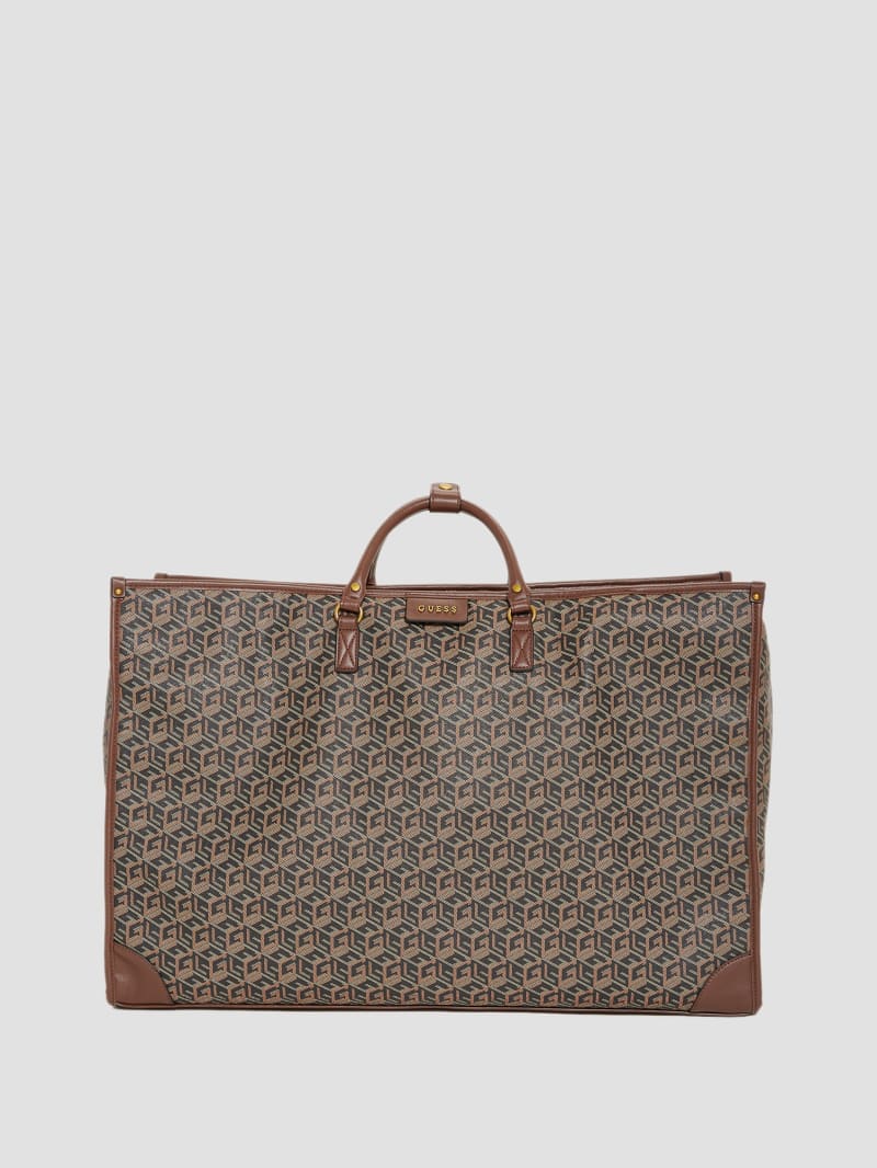 Guess Ederlo Duffle Bag - Black Floral Print Guess Ederlo Duffle Bag - Black Floral Print