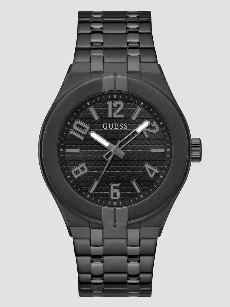 Guess Black Analog Watch - Black Guess Black Analog Watch - Black