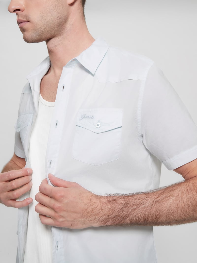 Guess Nottingham Shirt - Polar Blue Guess Nottingham Shirt - Polar Blue
