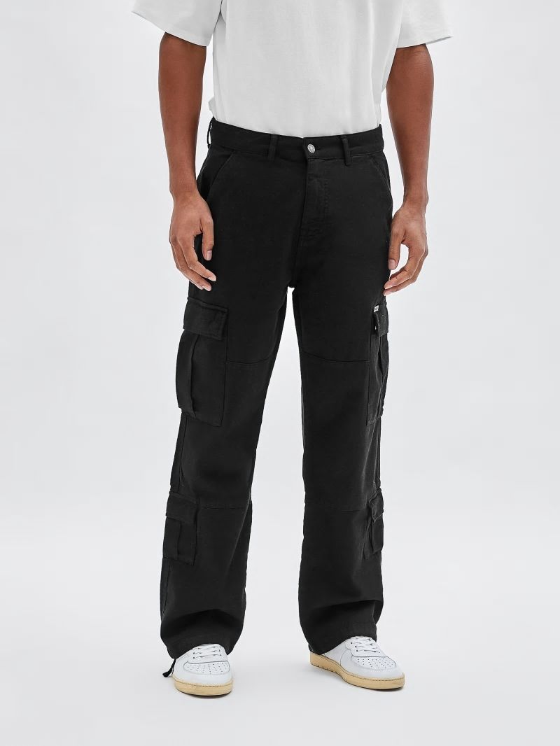 Guess GUESS Originals Cargo Pants - Black Guess GUESS Originals Cargo Pants - Black