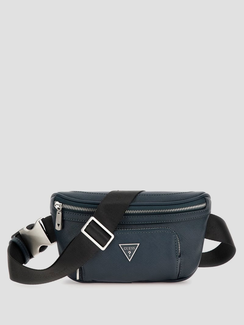 Guess Eco Certosa Compact Bum Bag - Teal Guess Eco Certosa Compact Bum Bag - Teal
