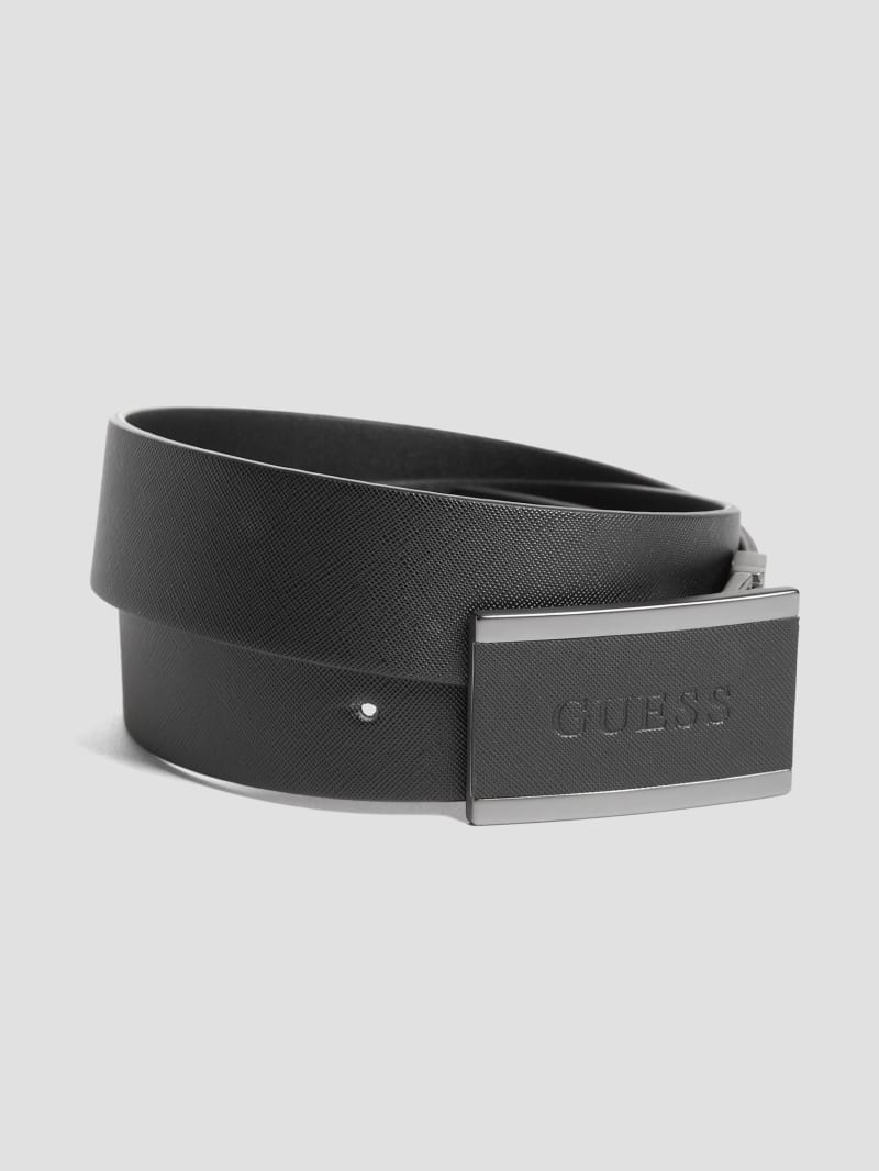 Guess Adam Reversible Belt - Black Guess Adam Reversible Belt - Black
