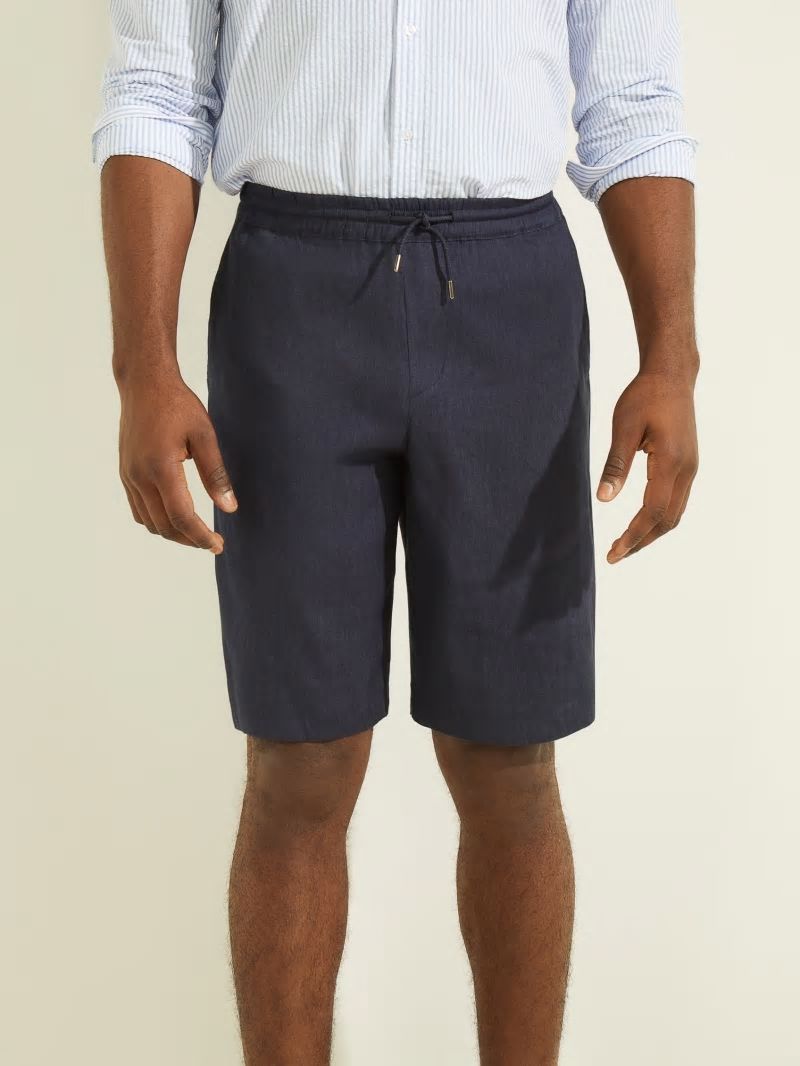 Guess Bermuda Short - Silk Blue Guess Bermuda Short - Silk Blue