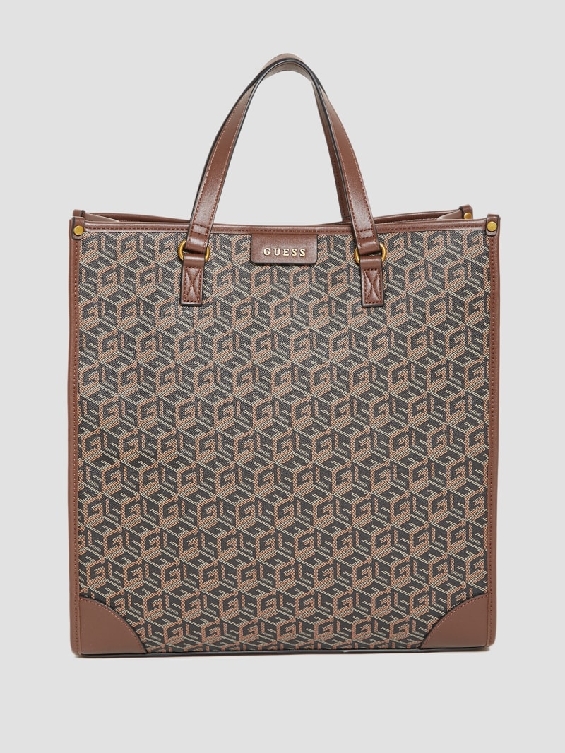 Guess Ederlo Tote Bag - Black Floral Print Guess Ederlo Tote Bag - Black Floral Print