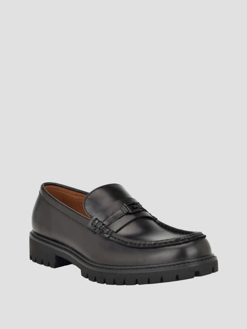 Guess Diolin Lug Sole Loafers - Black 001 Guess Diolin Lug Sole Loafers - Black 001