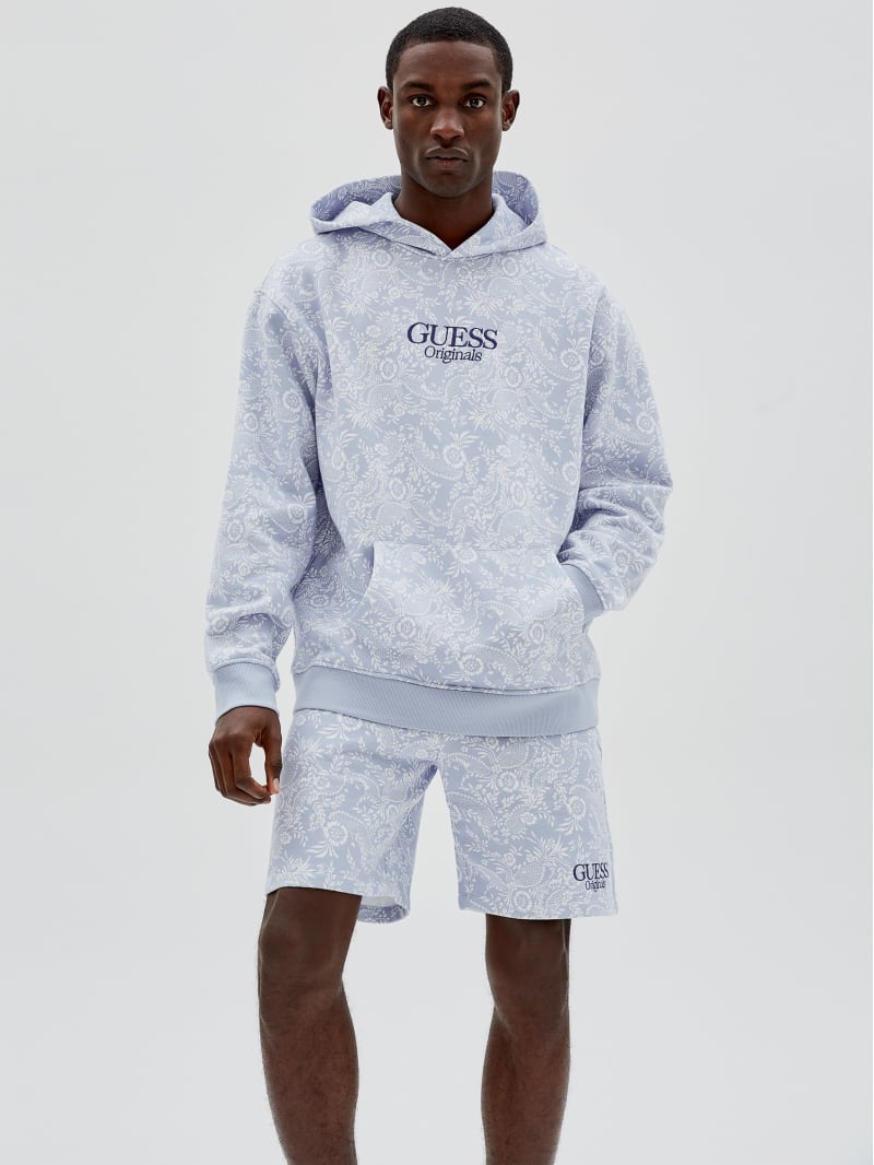 Guess GUESS Originals Bandana Hoodie - Sonic Pearl Multi Guess GUESS Originals Bandana Hoodie - Sonic Pearl Multi