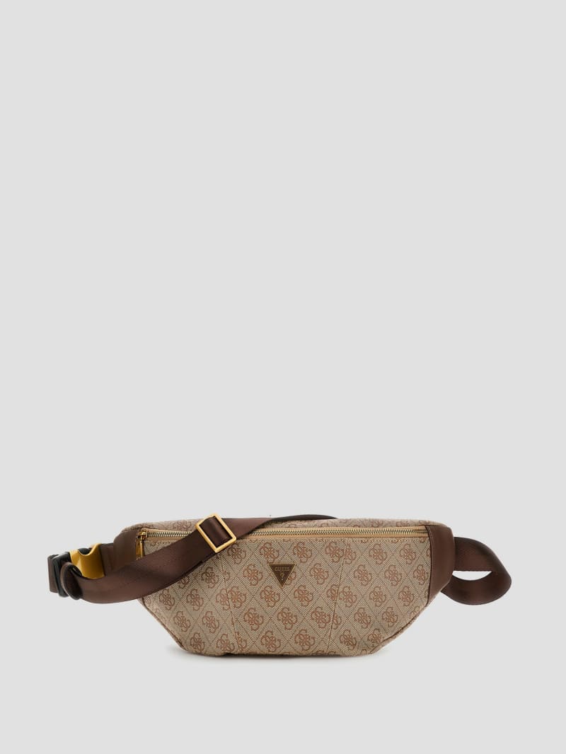 Guess Vezzola Eco Quattro G Bum Bag - Brown
