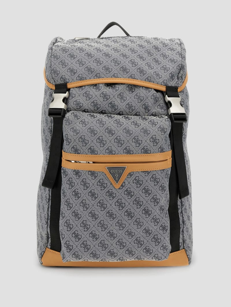 Guess Vezzola Jacquard Backpack - Blue