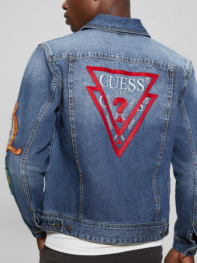 Guess Dean Signature Denim Jacket - Clubhouse Guess Dean Signature Denim Jacket - Clubhouse