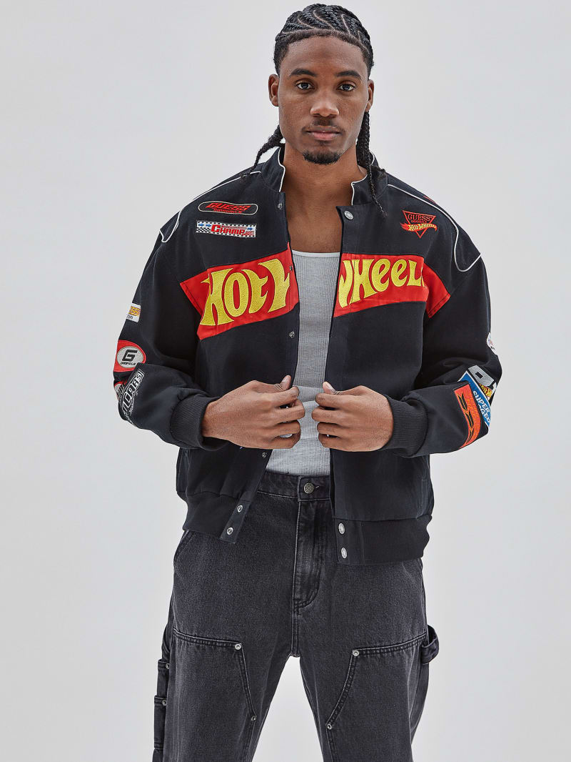 Guess GUESS Originals x Hot Wheels Racing Jacket - Black Guess GUESS Originals x Hot Wheels Racing Jacket - Black