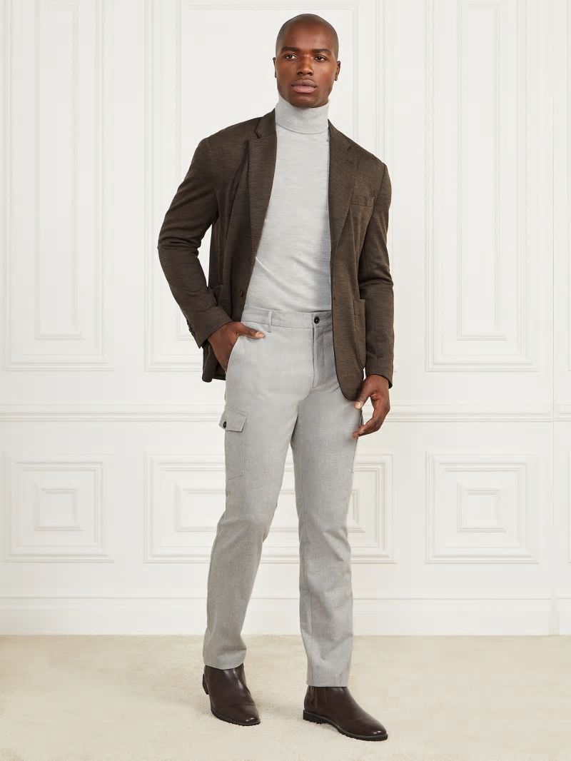 Guess Jack Cargo Pant - Light Stone Heather Guess Jack Cargo Pant - Light Stone Heather