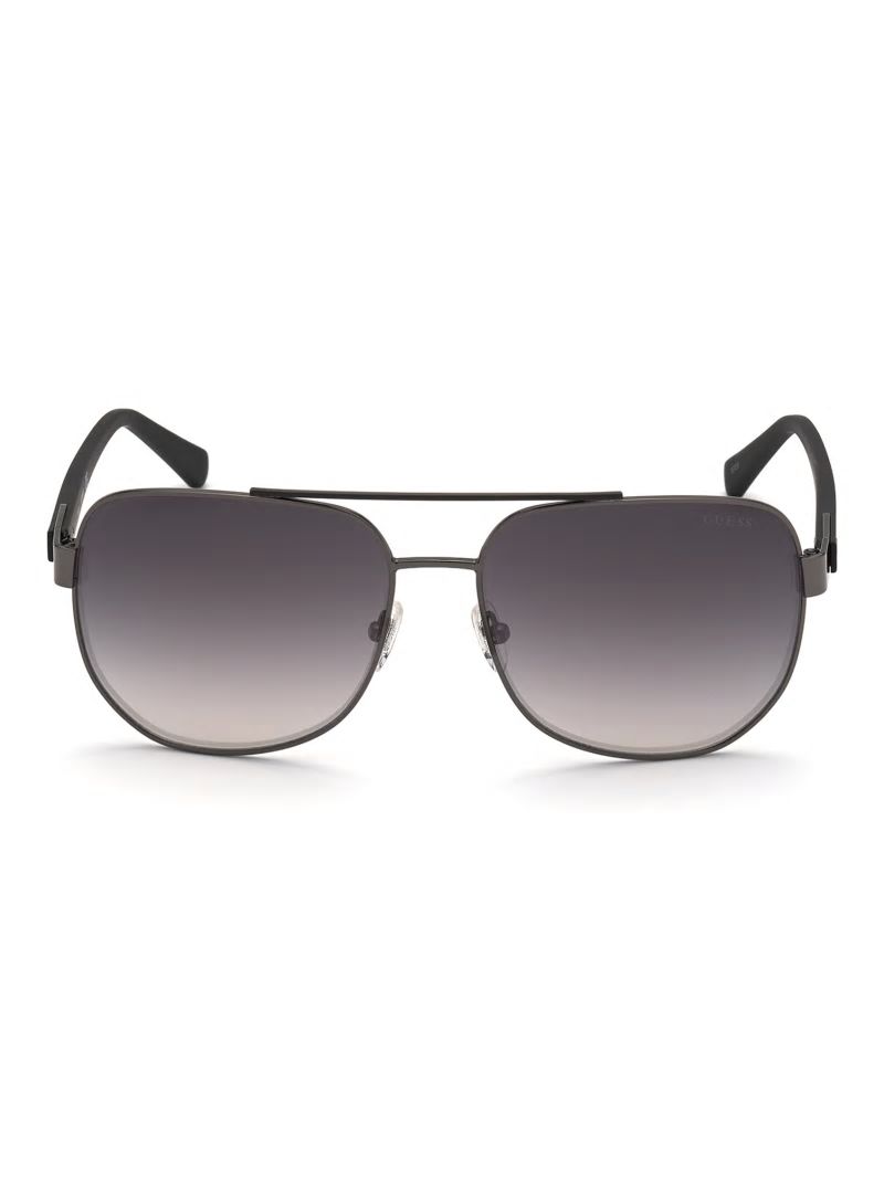 Guess Marlon Navigator Sunglasses - Medium Stone Guess Marlon Navigator Sunglasses - Medium Stone