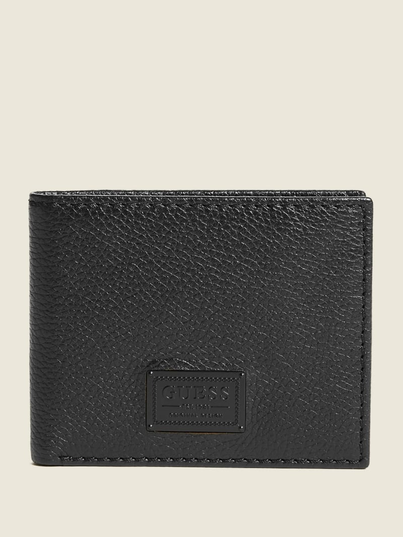 Guess Bishop Bifold Wallet - Black Guess Bishop Bifold Wallet - Black