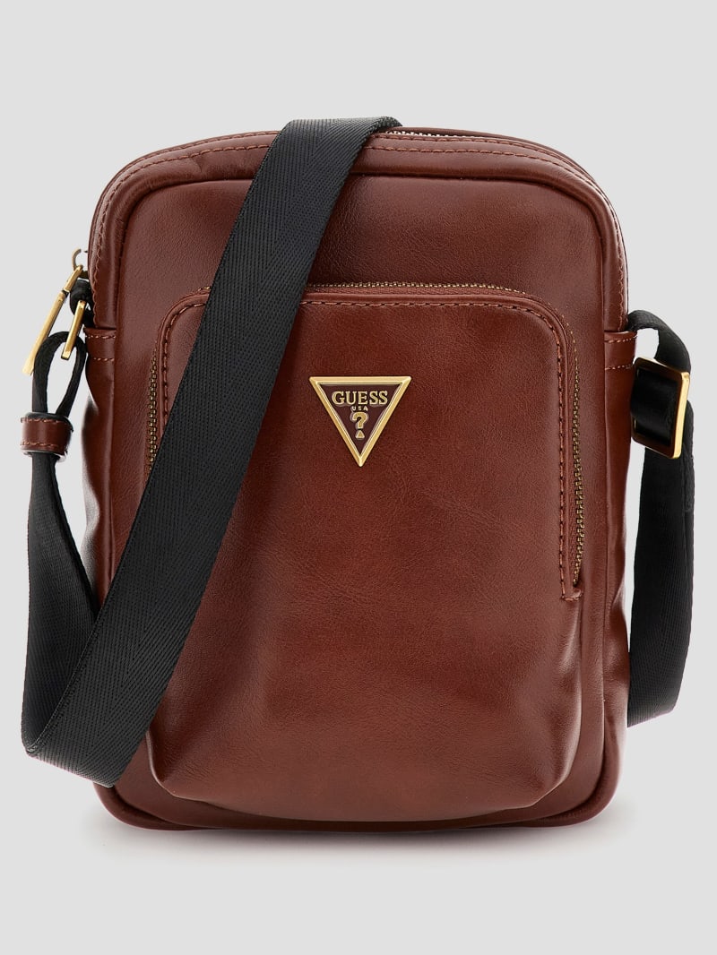 Guess Eco Bellagio Crossbody - Cognac Guess Eco Bellagio Crossbody - Cognac