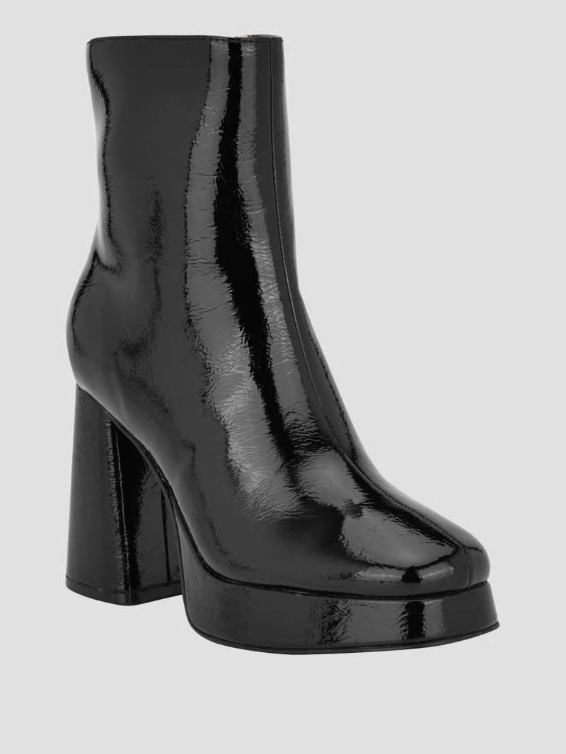 Guess Danca Platform Booties - Black 002 Guess Danca Platform Booties - Black 002