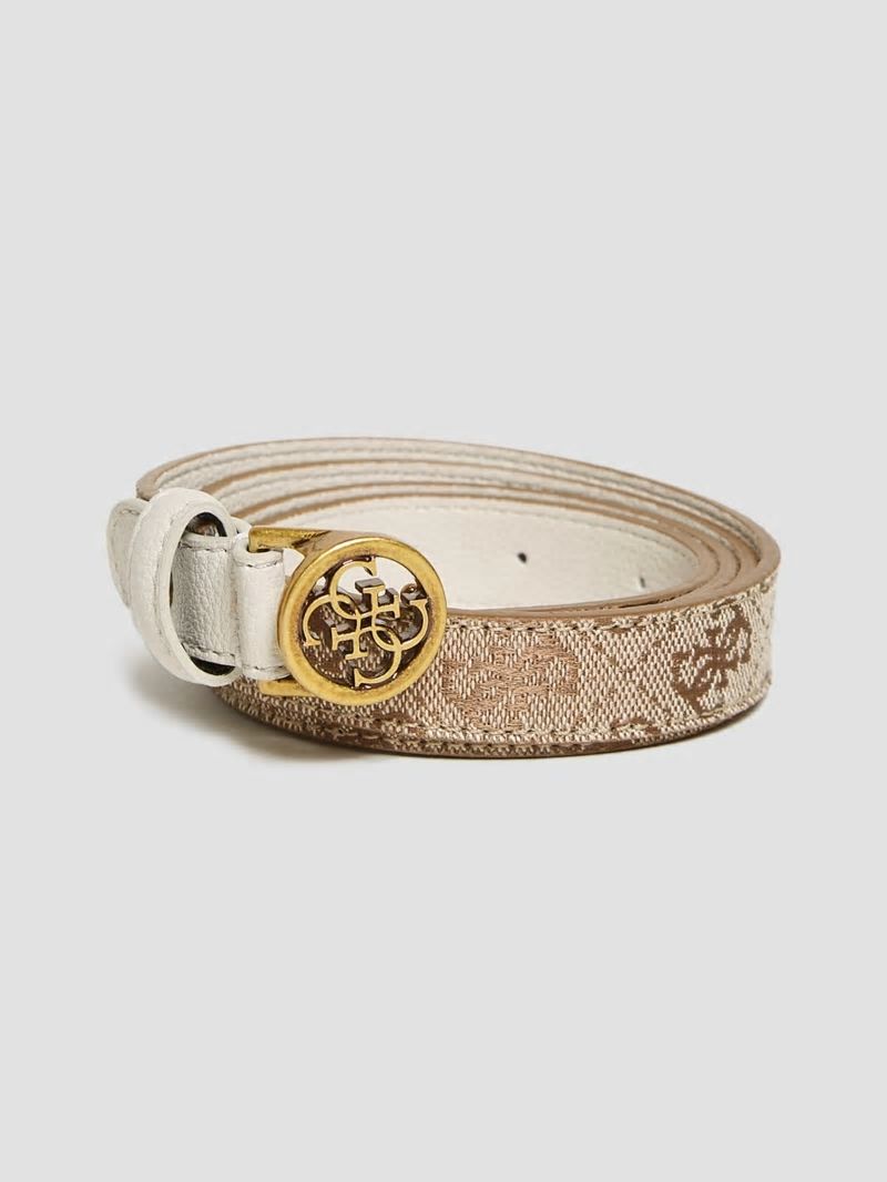 Guess Aviana Skinny Belt - Light Sandblast Guess Aviana Skinny Belt - Light Sandblast
