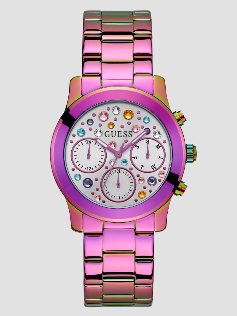 Guess Fantasia Iridescent Multifunctional Watch - Rose Gold Guess Fantasia Iridescent Multifunctional Watch - Rose Gold