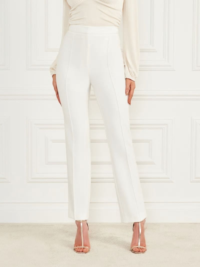 Guess Logan Straight Leg Pant - Pale Pearl Guess Logan Straight Leg Pant - Pale Pearl