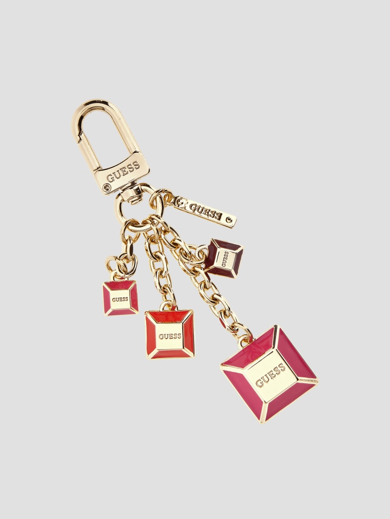 Guess Stud Charms Keychain - Fumee Wash Guess Stud Charms Keychain - Fumee Wash