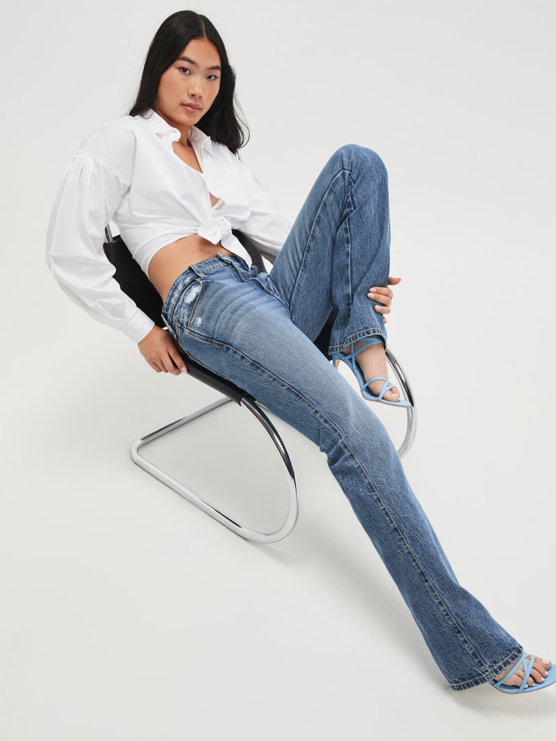 Guess Eco Sexy Straight Jeans - Blue Vibrations Guess Eco Sexy Straight Jeans - Blue Vibrations