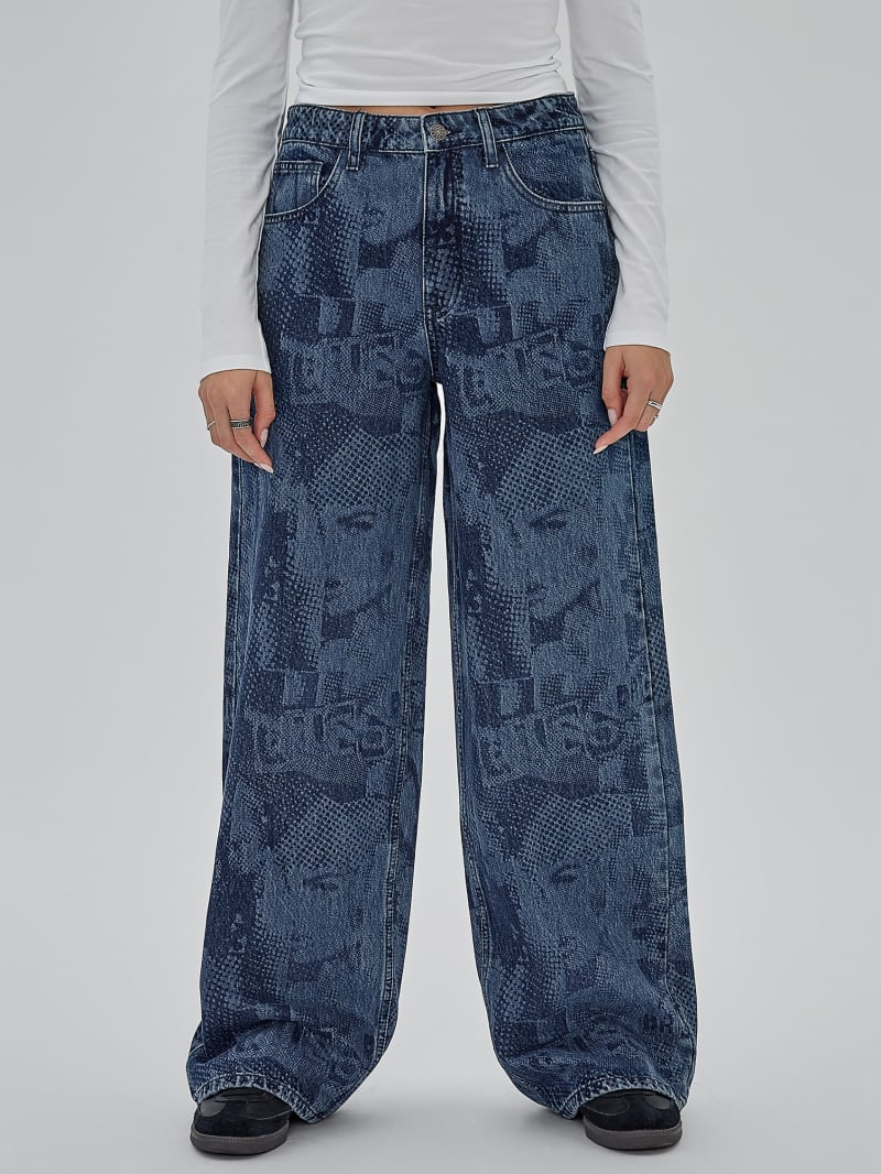 Guess GUESS Originals Laser Flare Jeans - Originals Dark Wash