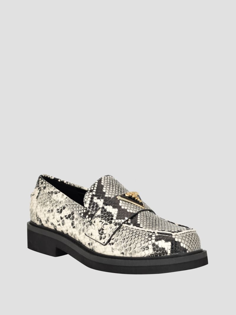 Guess Shatha Triangle Loafers - Rosewood Short Guess Shatha Triangle Loafers - Rosewood Short
