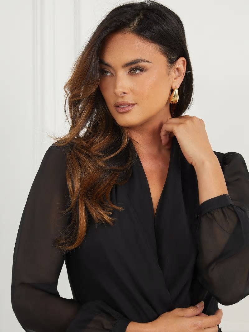 Guess Daria Bodysuit - Black Guess Daria Bodysuit - Black
