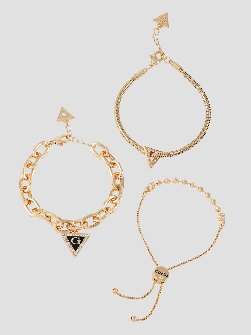 Guess Gold-Tone Mixed Bracelet Set - Gold Guess Gold-Tone Mixed Bracelet Set - Gold