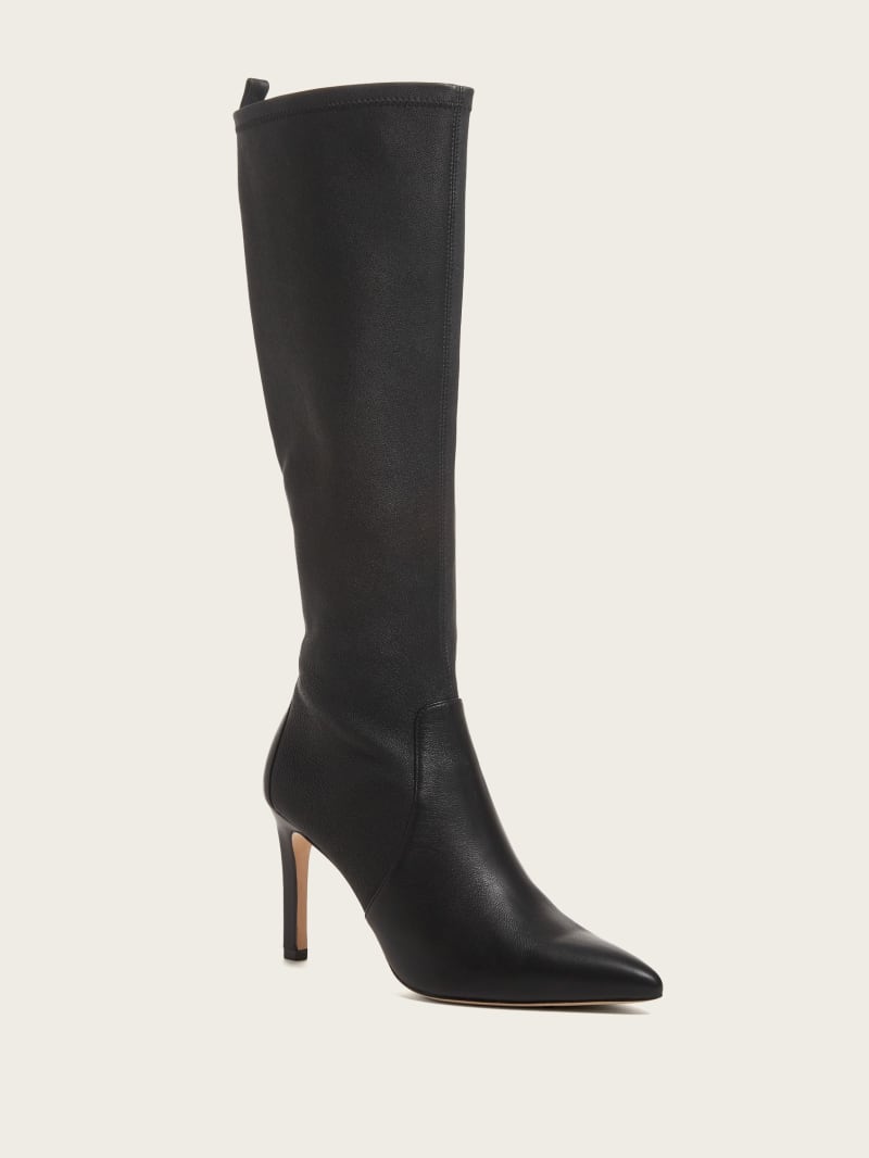 Guess Campbell Tall Boots - Black Snakeskin Guess Campbell Tall Boots - Black Snakeskin