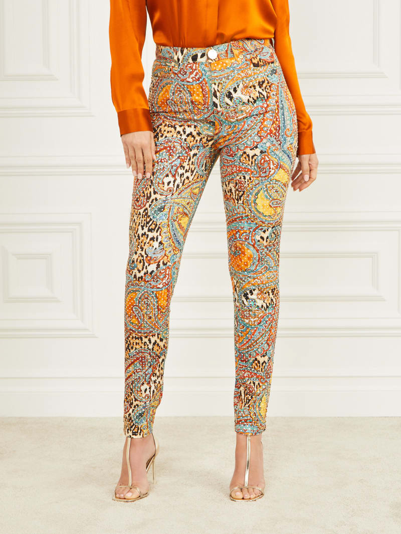 Guess Phoenix Rising Stiletto No. 97 Skinny Jeans - Phoenix Rising Print Guess Phoenix Rising Stiletto No. 97 Skinny Jeans - Phoenix Rising Print