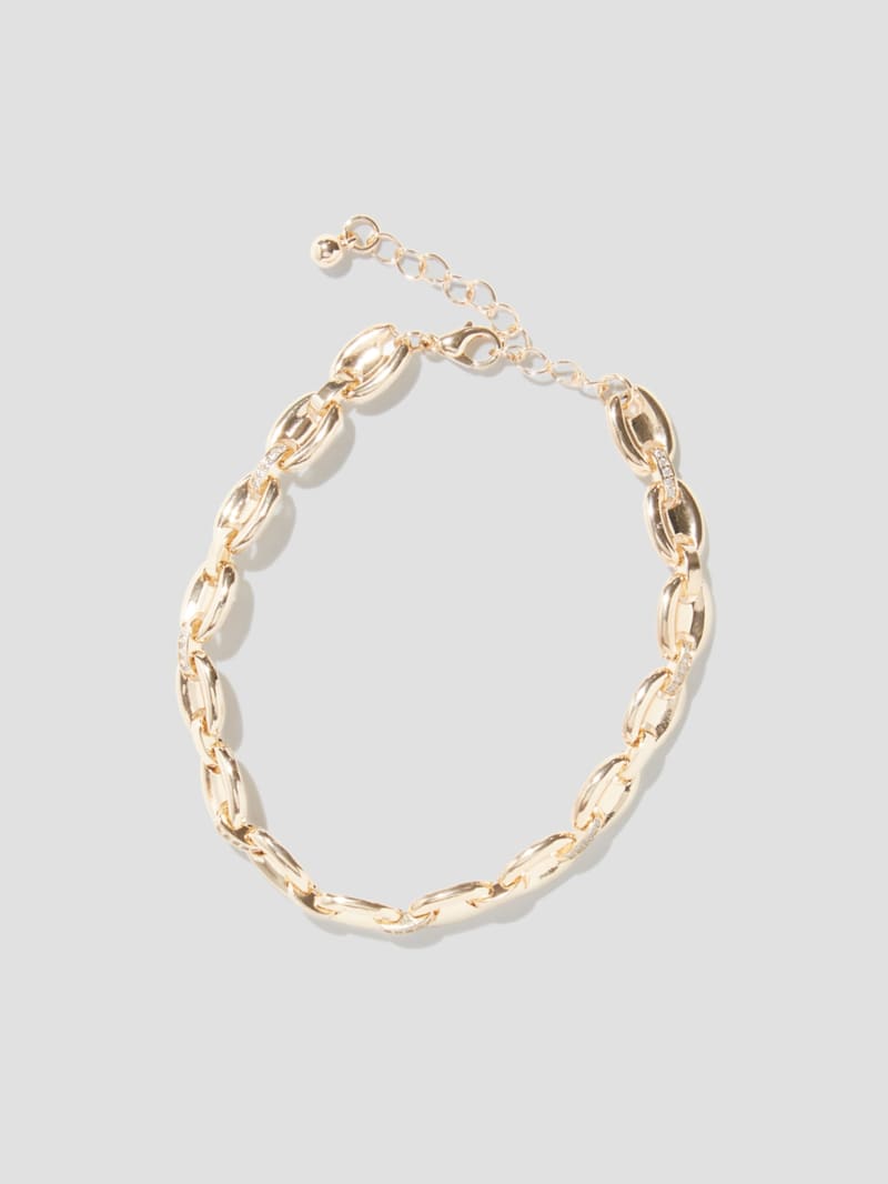 Guess Gold-Tone Chain Link Bracelet - Gold Guess Gold-Tone Chain Link Bracelet - Gold