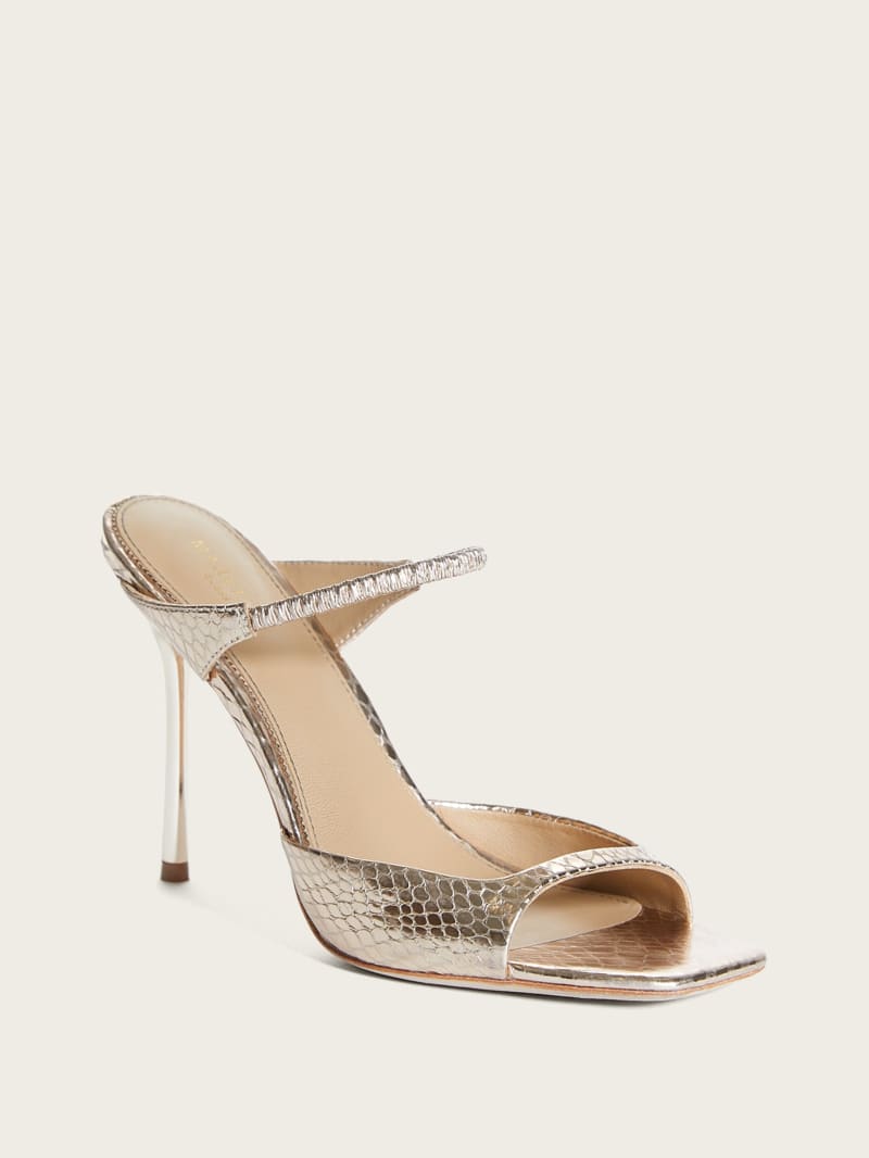 Guess Brielle Satin Sandal - Rose Gold Guess Brielle Satin Sandal - Rose Gold