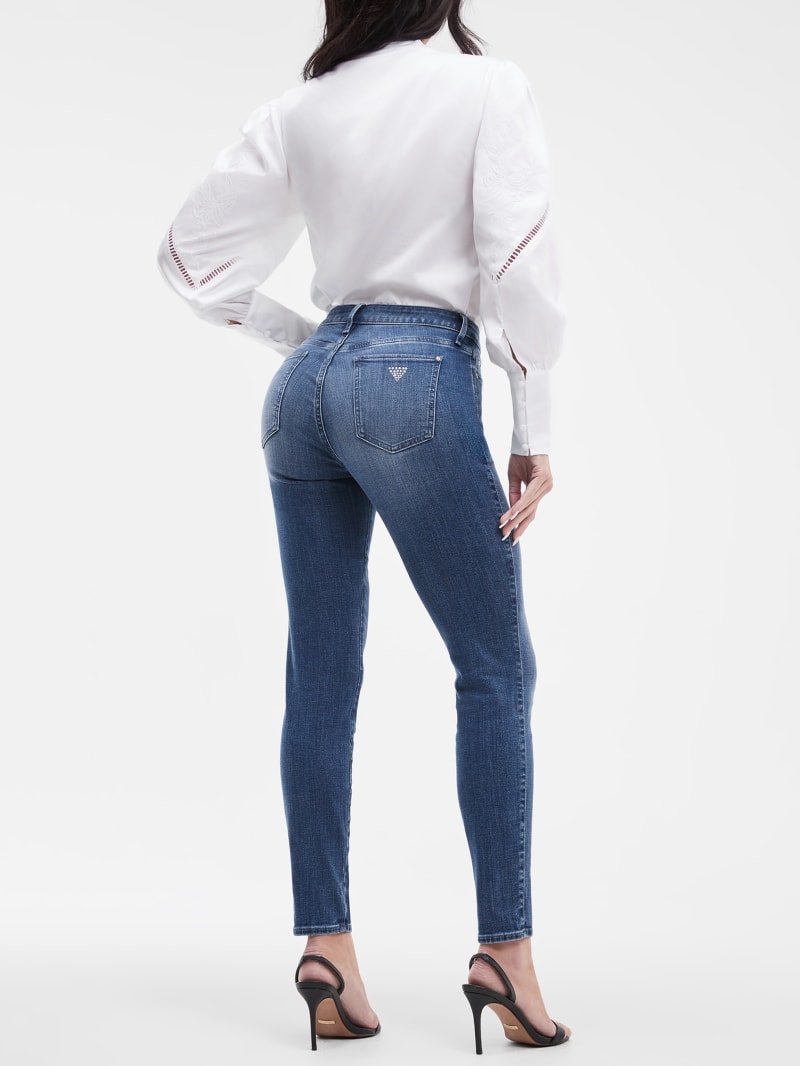 Guess Eco Sexy Curve Mid-Rise Skinny Jeans - Carnaby Indigo Guess Eco Sexy Curve Mid-Rise Skinny Jeans - Carnaby Indigo
